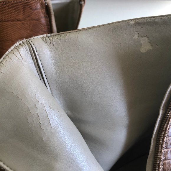 Talbot's Leather Bootie Reptile size 8N Side Zip - Picture 8 of 8